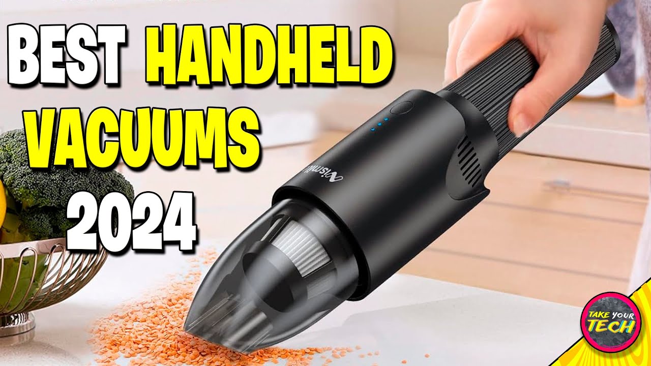 🌟 Top 5 Best HANDHELD VACUUMS 2024 🧹 HandyVacuums